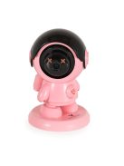WEST bébiőr, kamera, 3.0Mp, wifis, 4G, babaforma PINK