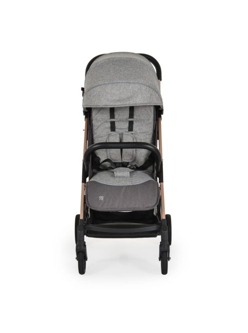 BERLIN PRÉMIUM utazó babakocsi, 1 gombbal csukható, 22kg SZÜRKE