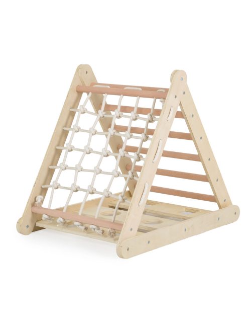 PIKLER 3in1 fa MÁSZÓKA és CSÚSZDA Montessori 155*57cm NATUR