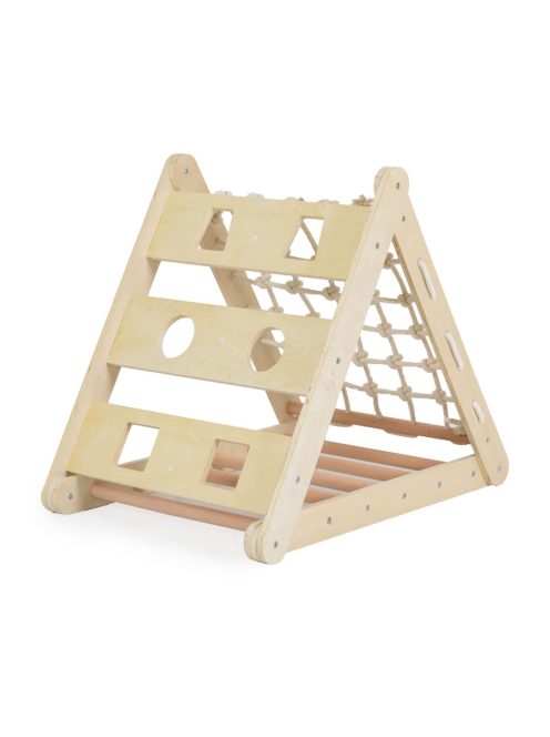 PIKLER 3in1 fa MÁSZÓKA és CSÚSZDA Montessori 155*57cm NATUR