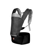 MISTRAL bébi hordozó 3 poziciós, ergonomikus, hálós FEKETE