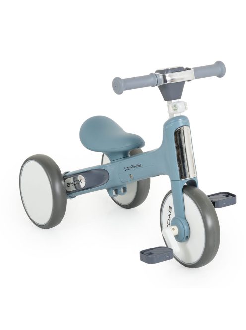 LEARN-to-Ride mini futóbicikli 3 kerekű tricikli, összecsukható KÉK