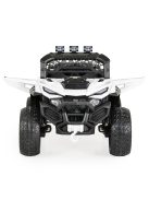 BO DUST DY-8888 elektromos autó, 4motoros, 12V/7A, 115cm BUGGY FEHÉR