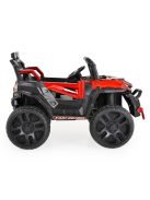 BO DUST DY-8888 elektromos autó, 4motoros, 12V/7A, 115cm BUGGY PIROS