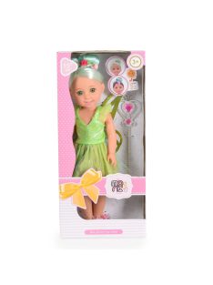 BABA 38cm hajasbaba tündér ZÖLD
