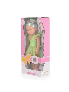 BABA 38cm hajasbaba tündér ZÖLD