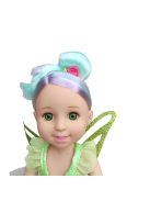 BABA 38cm hajasbaba tündér ZÖLD