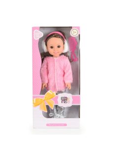 BABA 38cm hajasbaba téli ruhában 