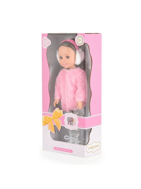 BABA 38cm hajasbaba téli ruhában 