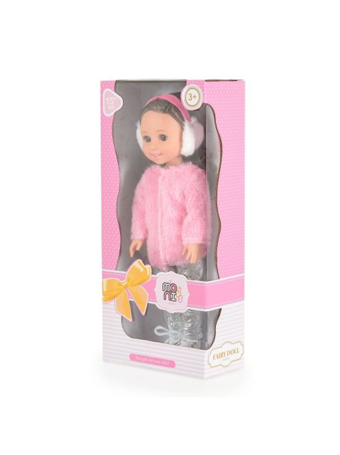 BABA 38cm hajasbaba téli ruhában 