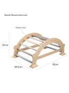 PIKLER fa MÁSZÓHÍD  Montessori  92*43cm NATUR