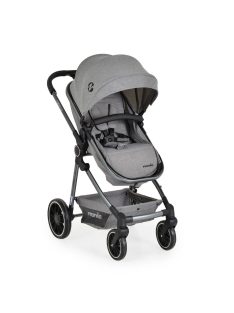 GISELLE 2in1 babakocsi, mózessé alakítható SZÜRKE