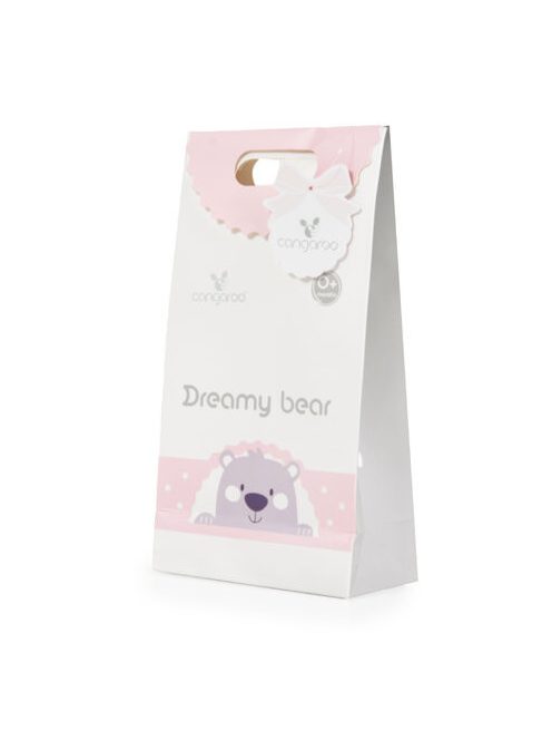 Takaró 75x100 cm Dreamy bear PINK