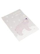 Takaró 75x100 cm Dreamy bear SZÜRKE