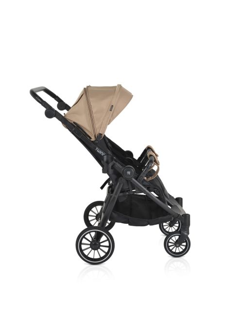 MONI TWINGO Iker babakocsi lábzsákkal CAMEL/BÉZS