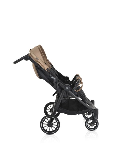 MONI TWINGO Iker babakocsi lábzsákkal CAMEL/BÉZS