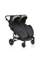 MONI TWINGO Iker babakocsi lábzsákkal ONYX/FEKETE