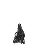 MONI TWINGO Iker babakocsi lábzsákkal ONYX/FEKETE