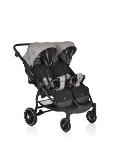 MONI TWINGO Iker babakocsi lábzsákkal VSZÜRKE/SILVER