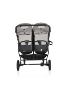 MONI TWINGO Iker babakocsi lábzsákkal VSZÜRKE/SILVER