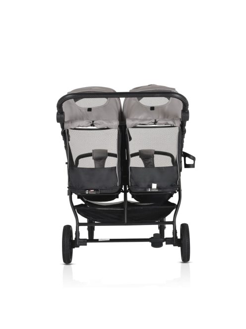 MONI TWINGO Iker babakocsi lábzsákkal VSZÜRKE/SILVER