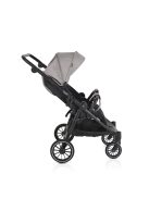 MONI TWINGO Iker babakocsi lábzsákkal VSZÜRKE/SILVER