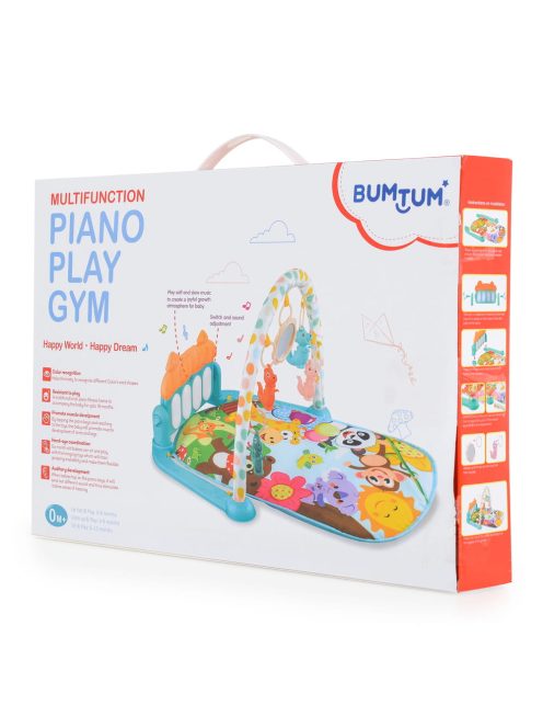 JÁTSZÓSZŐNYEG műanyag BUMTUM 71x61x59cm PIANO