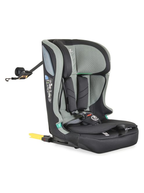 iDRIVE autós ülés 76-150cm TWILL ZÖLD