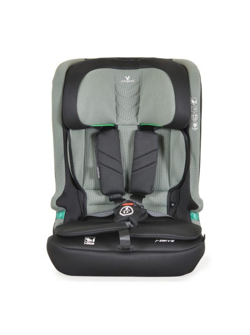 iDRIVE autós ülés 76-150cm TWILL ZÖLD