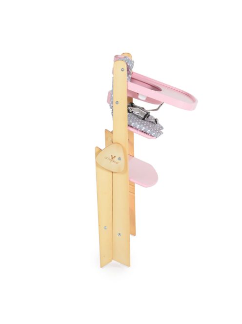 CARAMEL fa etetőszék 15kg-ig terhelhető PINK