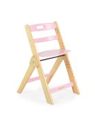 CARAMEL fa etetőszék 15kg-ig terhelhető PINK