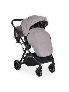   BINGO babakocsi 22kg-ig, sport vázzal, összecsukható 2 irányban STEEL/EZÜSTSZÜRKE