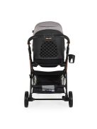 BINGO babakocsi 22kg-ig, sport vázzal, összecsukható 2 irányban STEEL/EZÜSTSZÜRKE