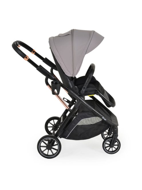 BINGO babakocsi 22kg-ig, sport vázzal, összecsukható 2 irányban STEEL/EZÜSTSZÜRKE