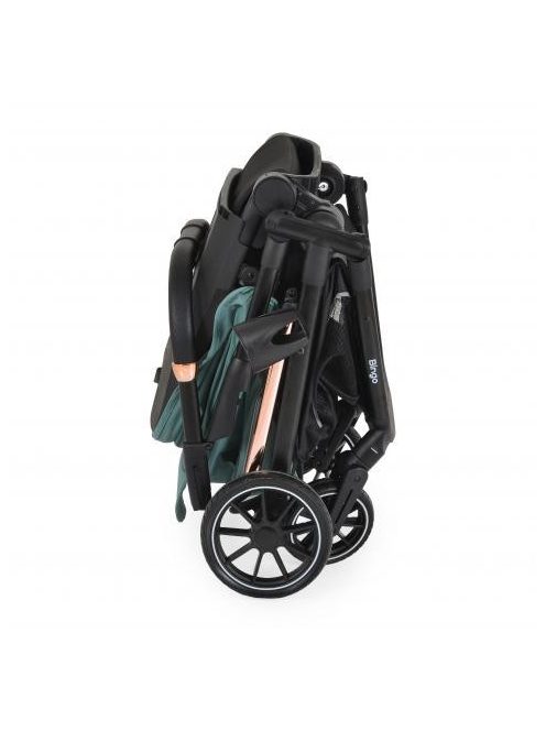 BINGO babakocsi  SZETT újszülött kortól 22kg-ig 2in1 sport+váz+hordozó MARINE ZÖLD
