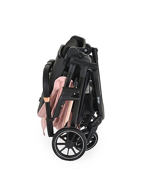 BINGO babakocsi  SZETT újszülött kortól 22kg-ig 2in1 sport+váz+hordozó PINK