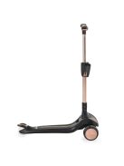AERO roller, összecsukható, 50kg-ig, 3 kerekű, arany váz FEKETE