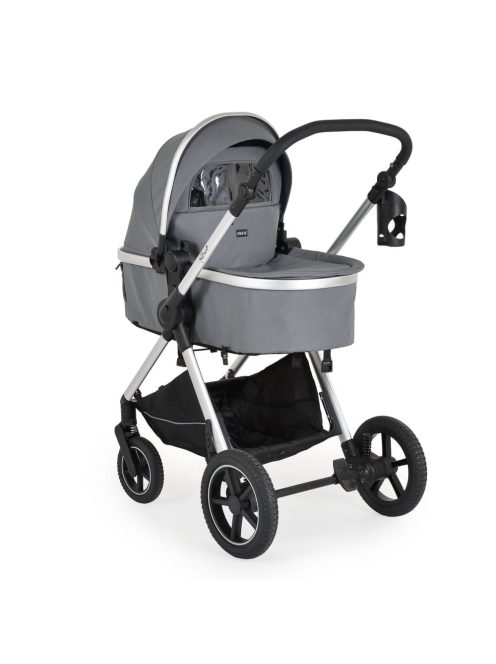 ALINA 2IN1 babakocsi SZETT átalakítható babakocsi+autós hordozó TITANIUM SZÜRKE