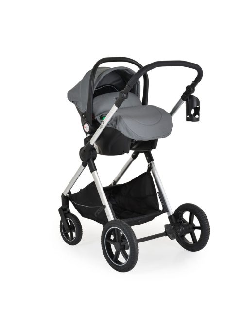 ALINA 2IN1 babakocsi SZETT átalakítható babakocsi+autós hordozó TITANIUM SZÜRKE