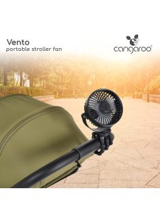 VENTO ventilátor babakocsihoz FEKETE