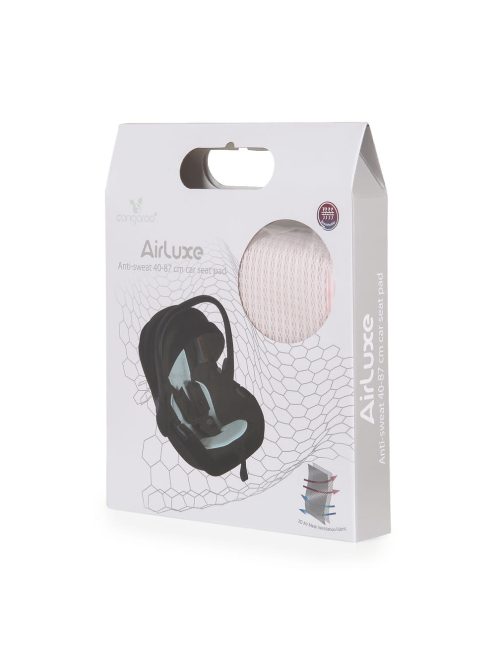AIRLUXE autós hordozó párna, izzadásgátlós 40-87cm PINK