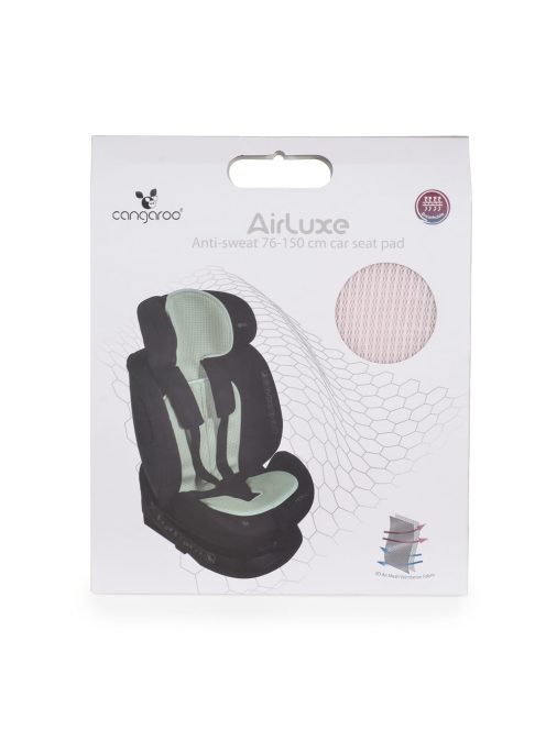 AIRLUXE autósülés párna izzadásgátlós 76-150cm ülésre PINK