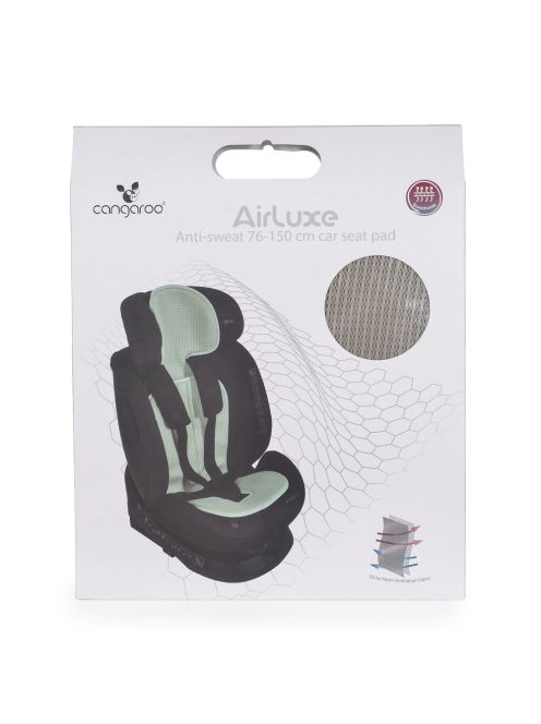 AIRLUXE autósülés párna izzadásgátlós 76-150cm SZÜRKE