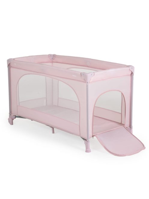 UNO utazóágy 1 szintes zippes kibújóval PINK 
