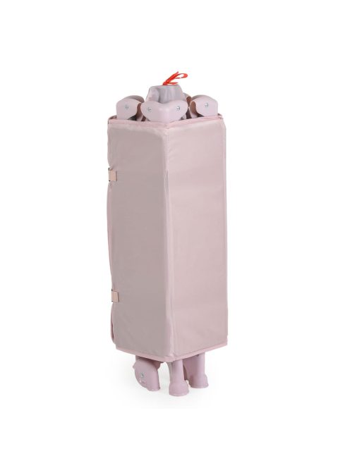 UNO utazóágy 1 szintes zippes kibújóval PINK 
