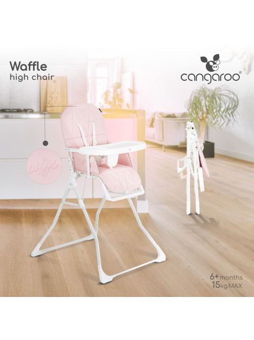 WAFFLE etetőszék PINK