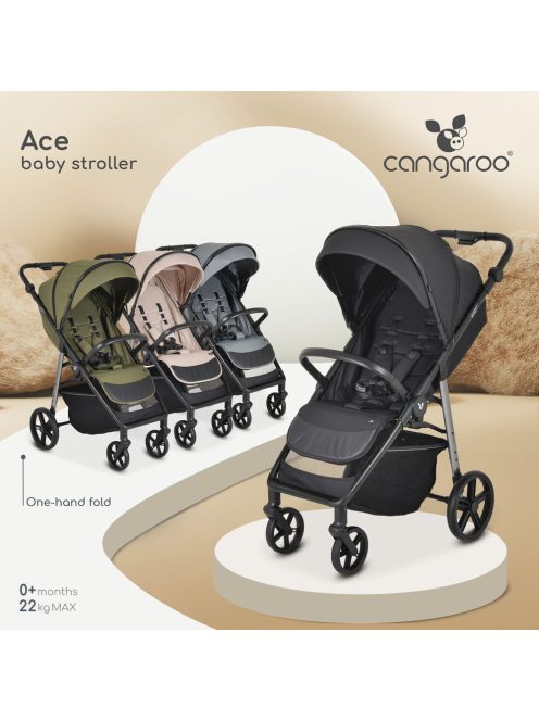 ACE babakocsi BÉZS/ALMOND