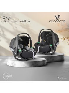   ONYX autós hordozó 40-87cm-ig bővíthető, forgatható FEKETE