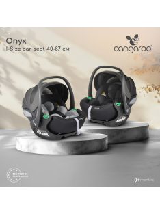   ONYX autós hordozó 40-87cm-ig bővíthető, forgatható FEKETE