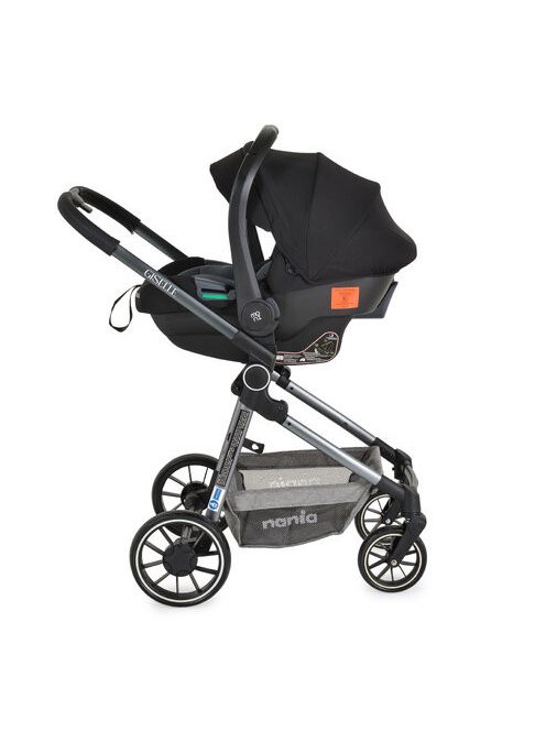 GISELLE  babakocsihoz autós hordozó szürke